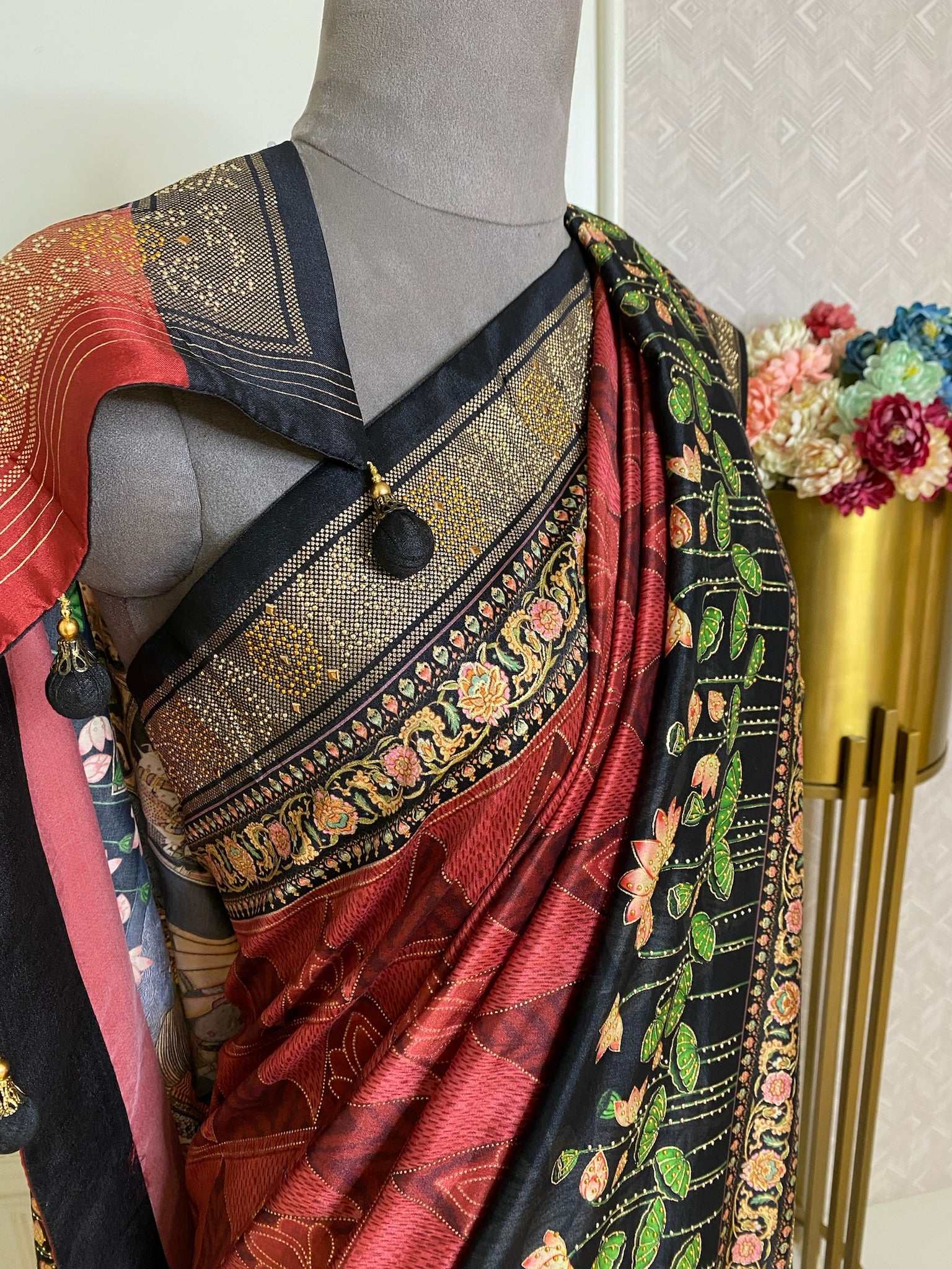 Traditional Printed Saree