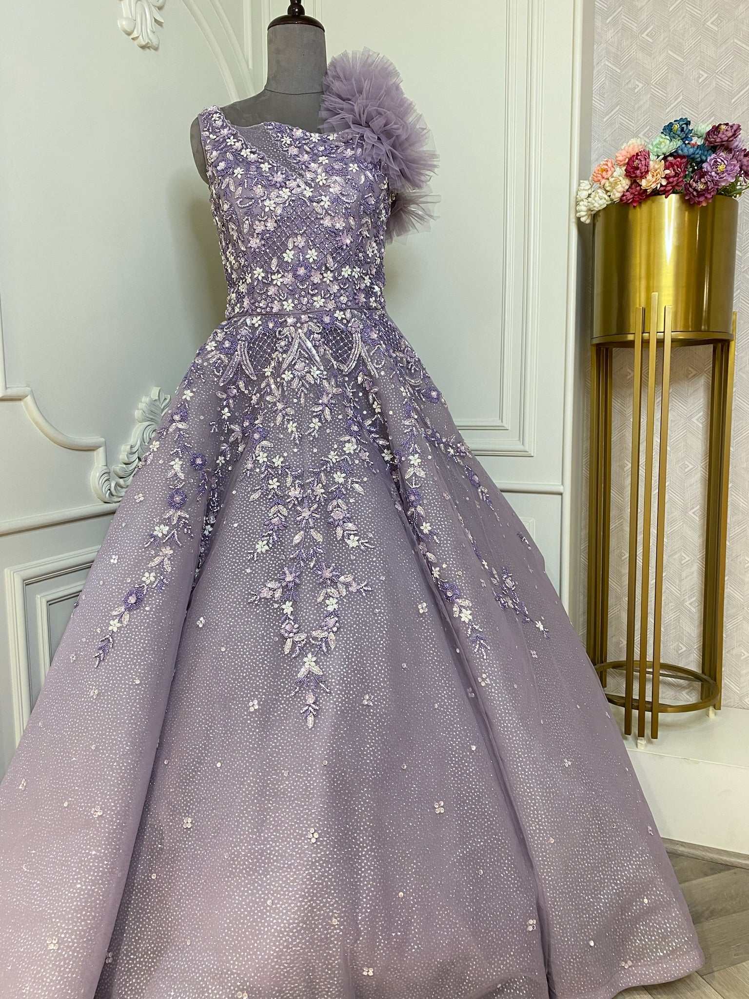 Purple Gown