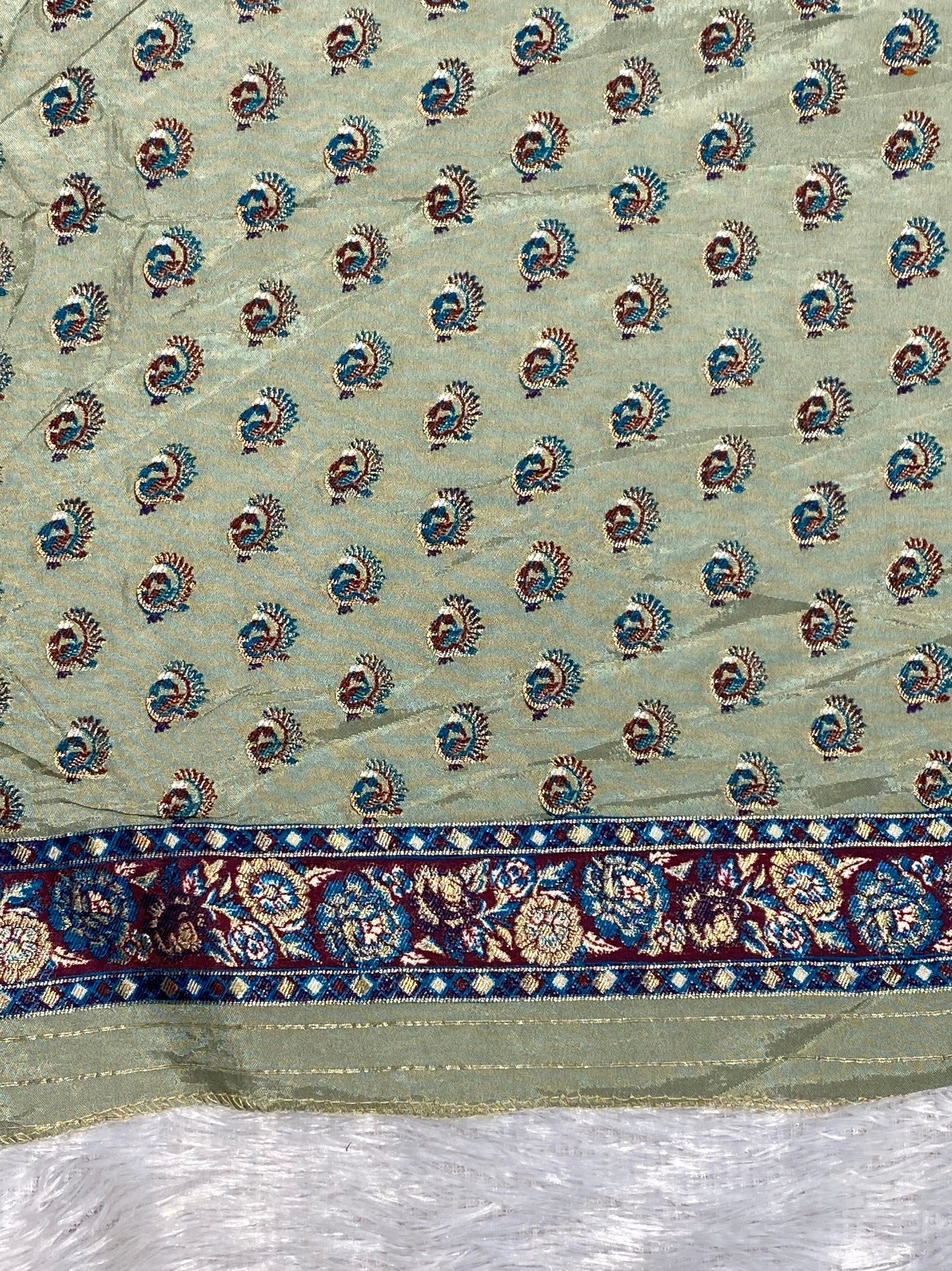 Gajji silk saree