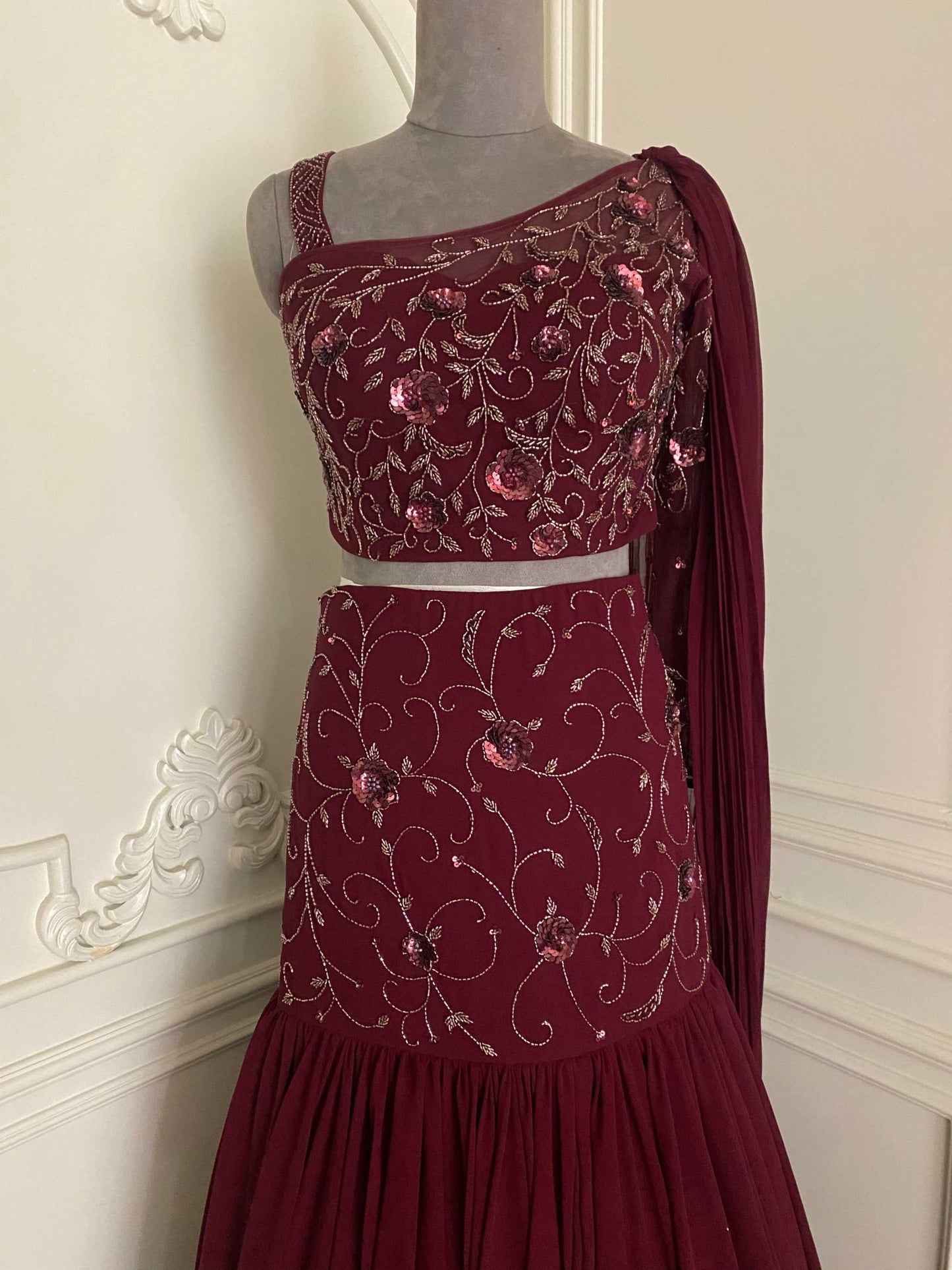 Fish cut dress