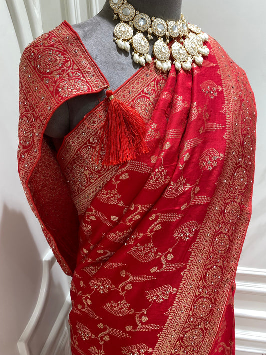 Dola silk saree