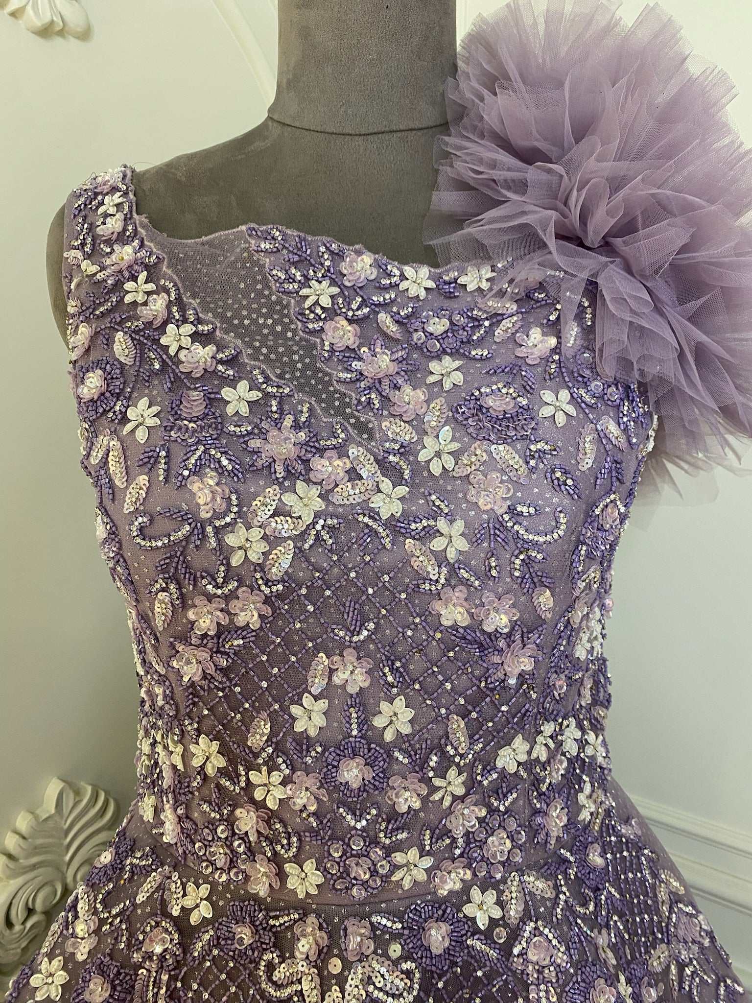 Purple Gown