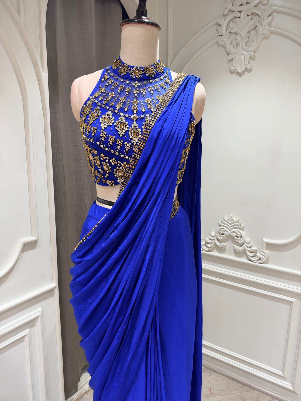DRIVE SAREE - BLUE