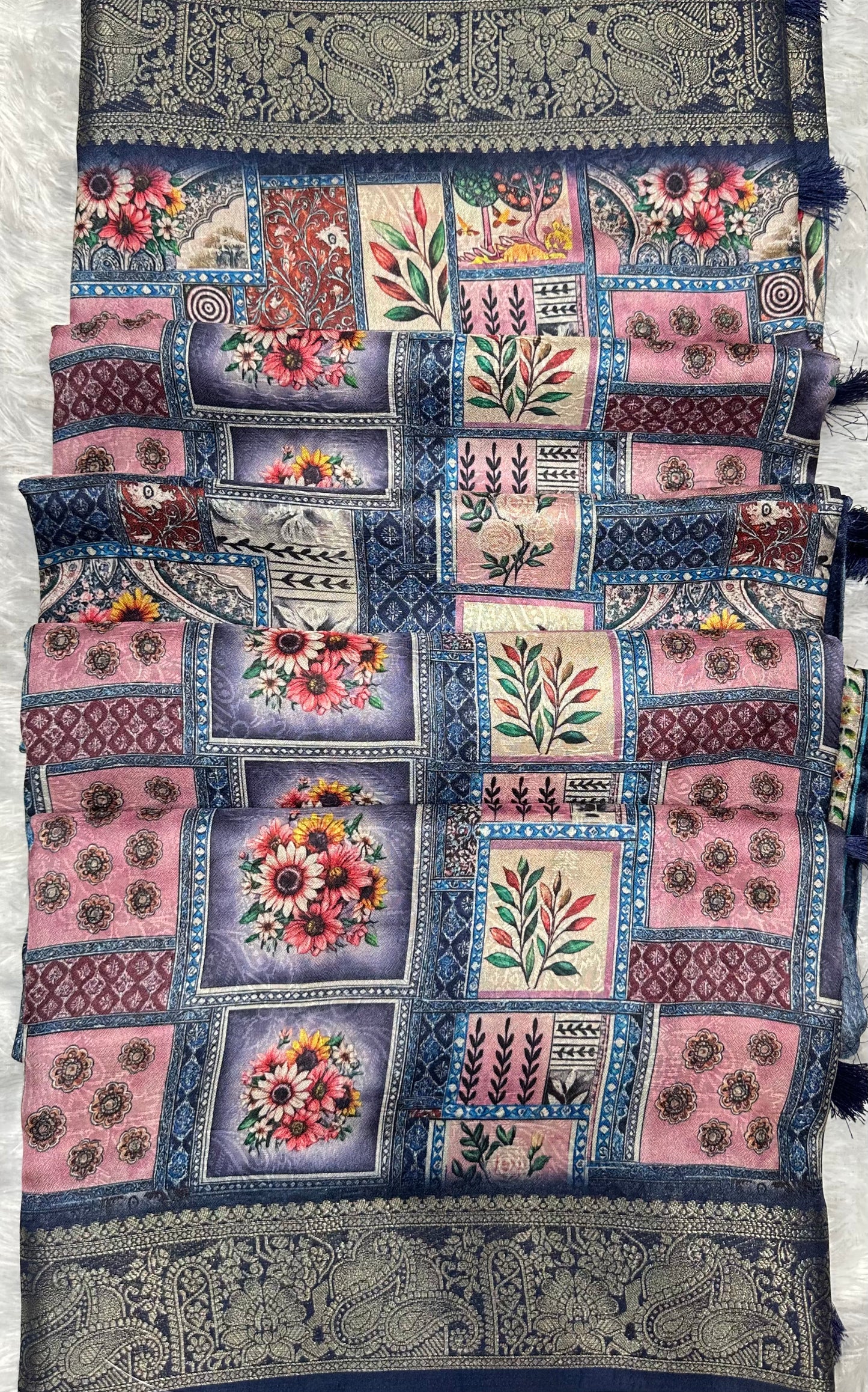 colum Box Saree