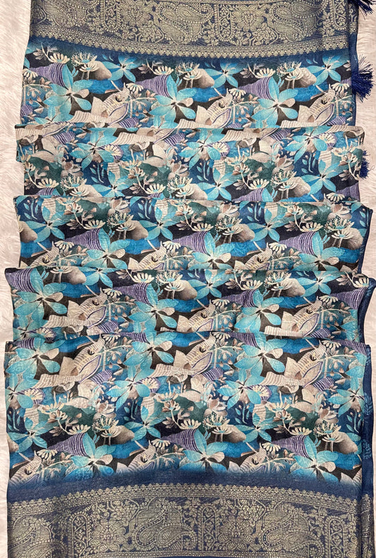 Floral Designer Saree