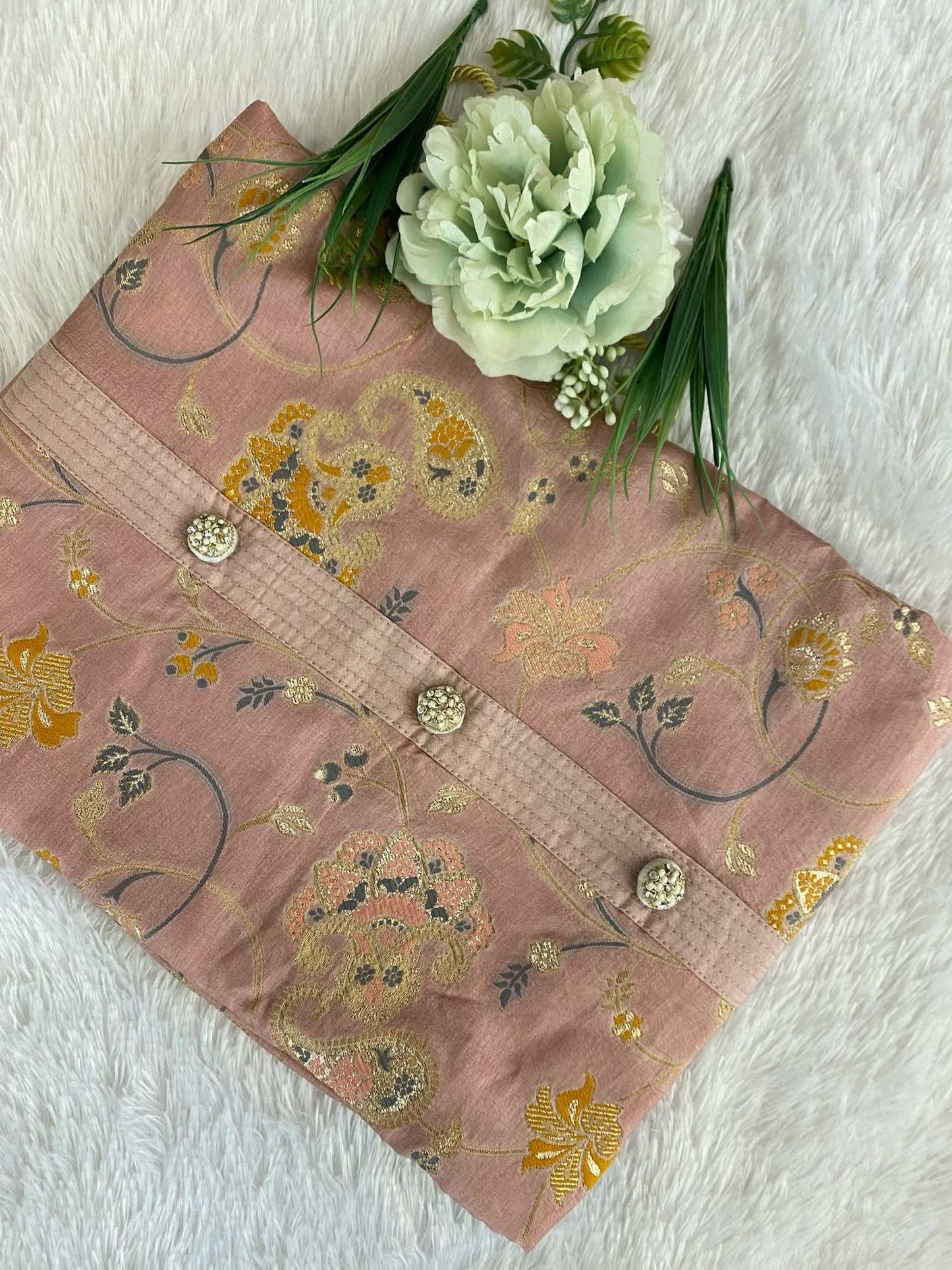 DOLA SILK MULTI WEAVING SUIT