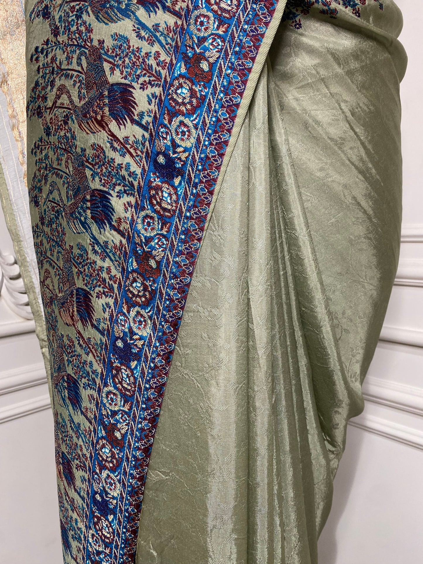 Gajji silk saree