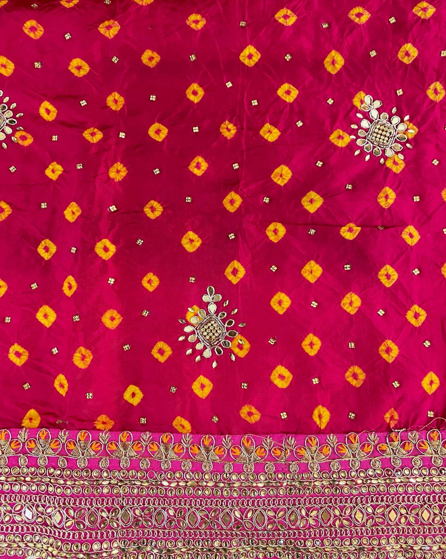 Red Bandani Print Suit