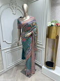 Firoze Paisley Print Saree