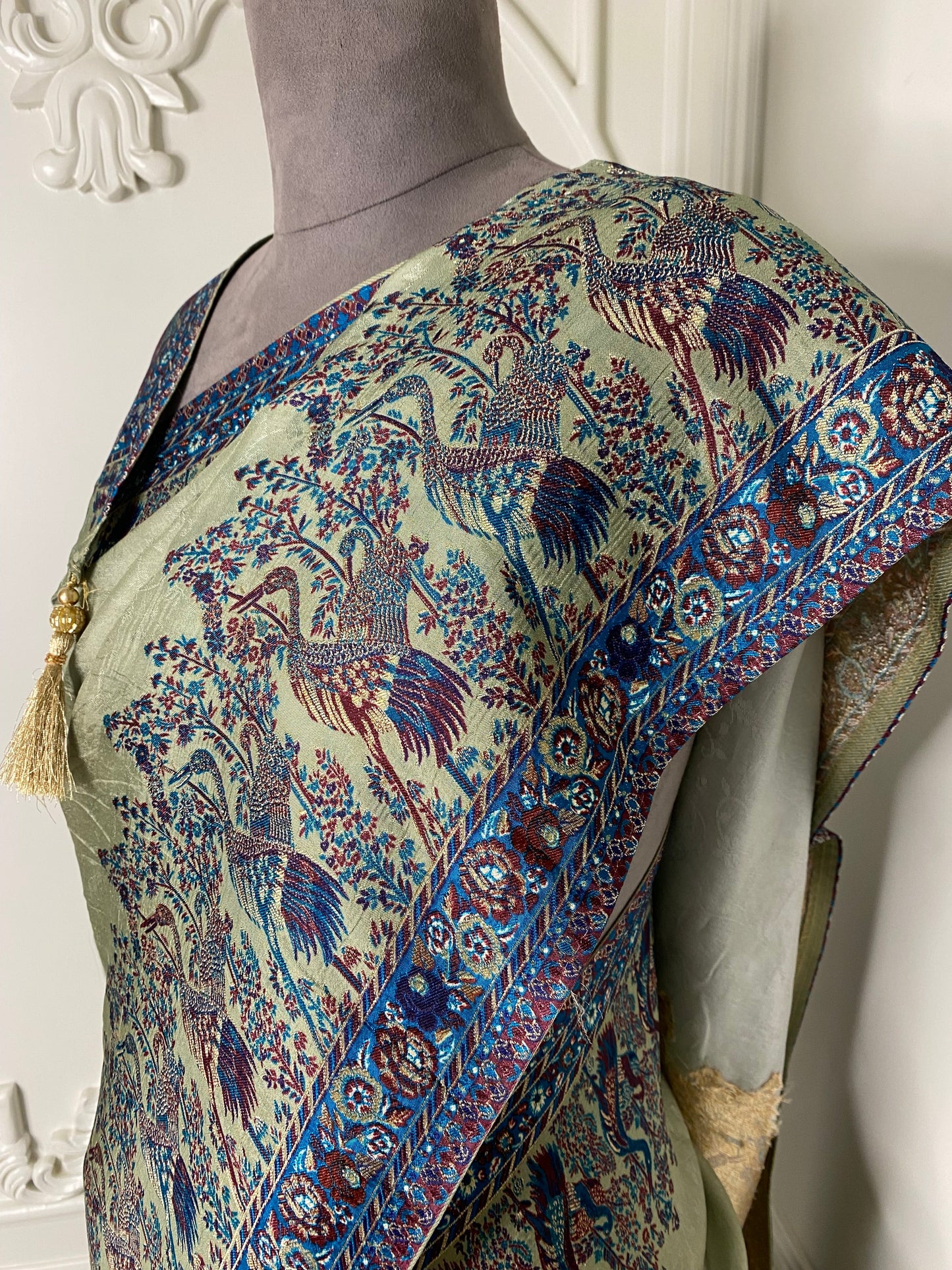 Gajji silk saree