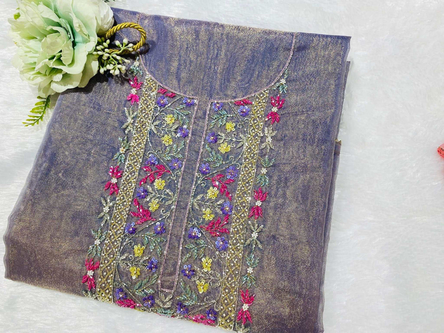 Kota Embroidered Suit