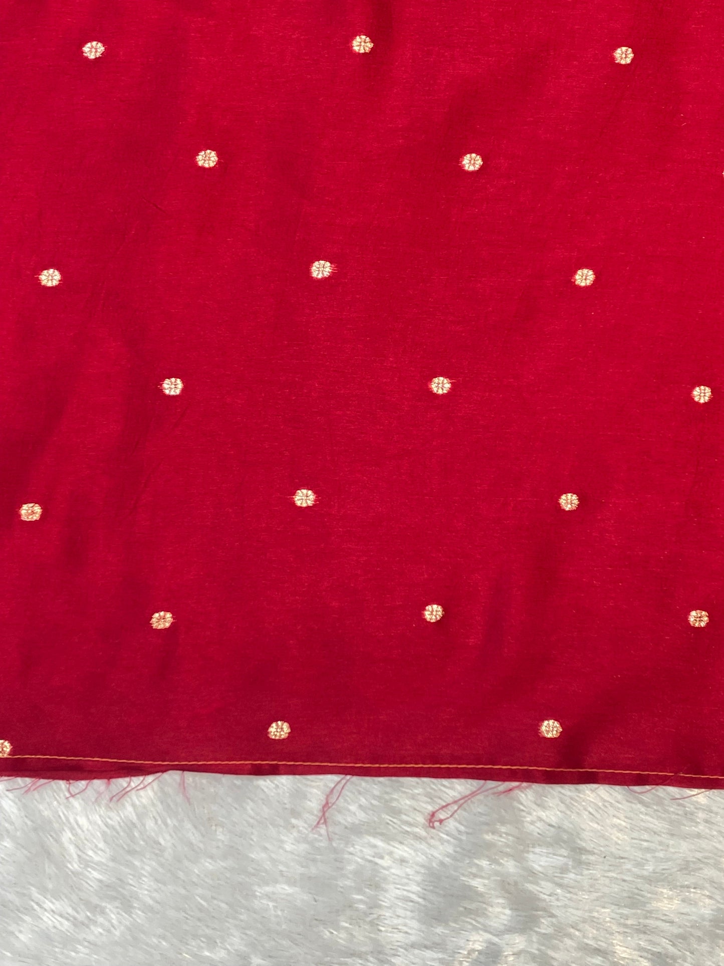SOFT DOLA SILK SAREE WITH CONTRAST BORDER