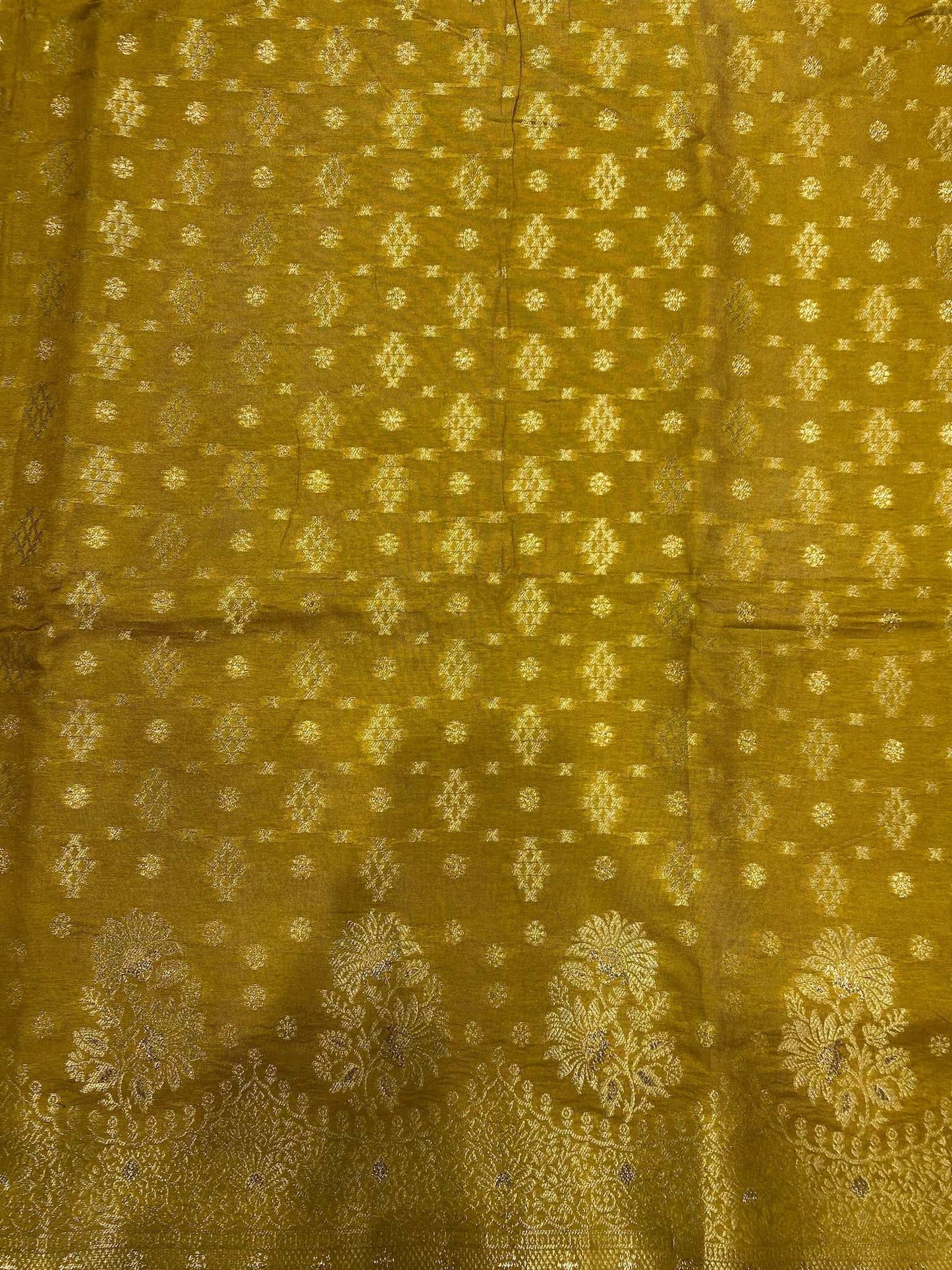 Silk Suit With Patola Duppta