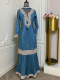Chinnon Crepe Sharara set