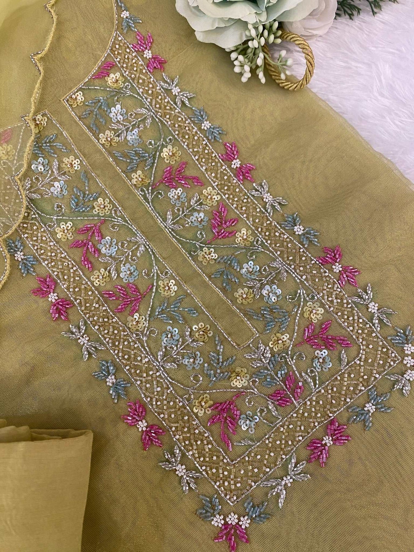 Kota Embroidered Suit