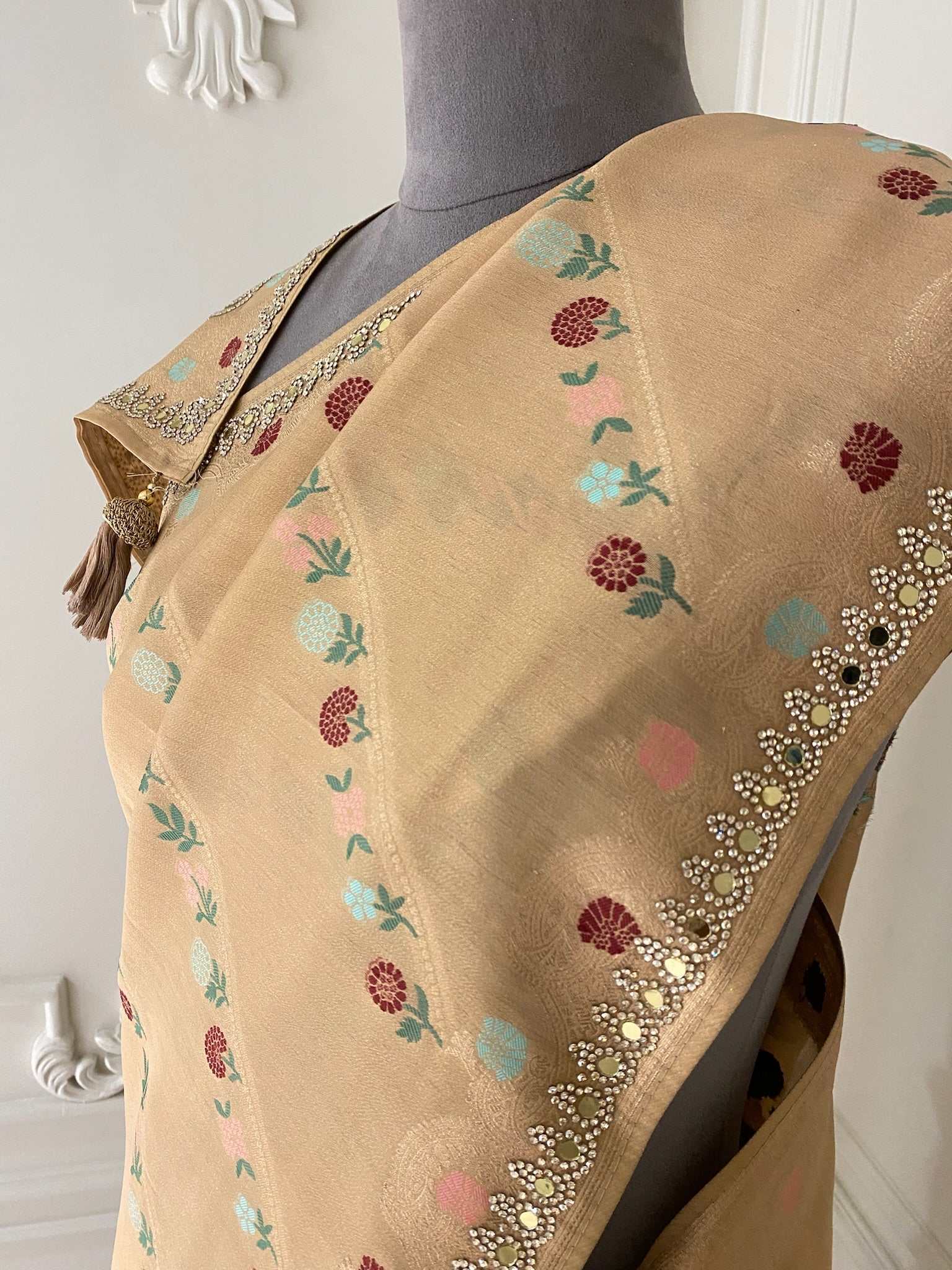 Gold Silk Saree