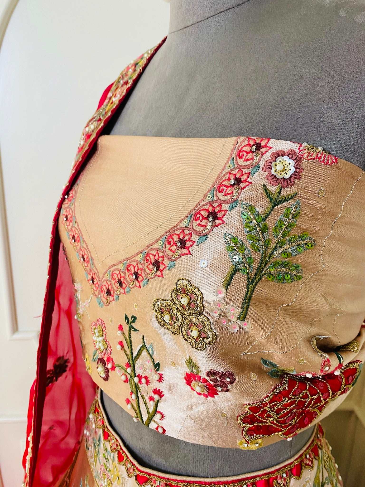 Patch work Lehenga