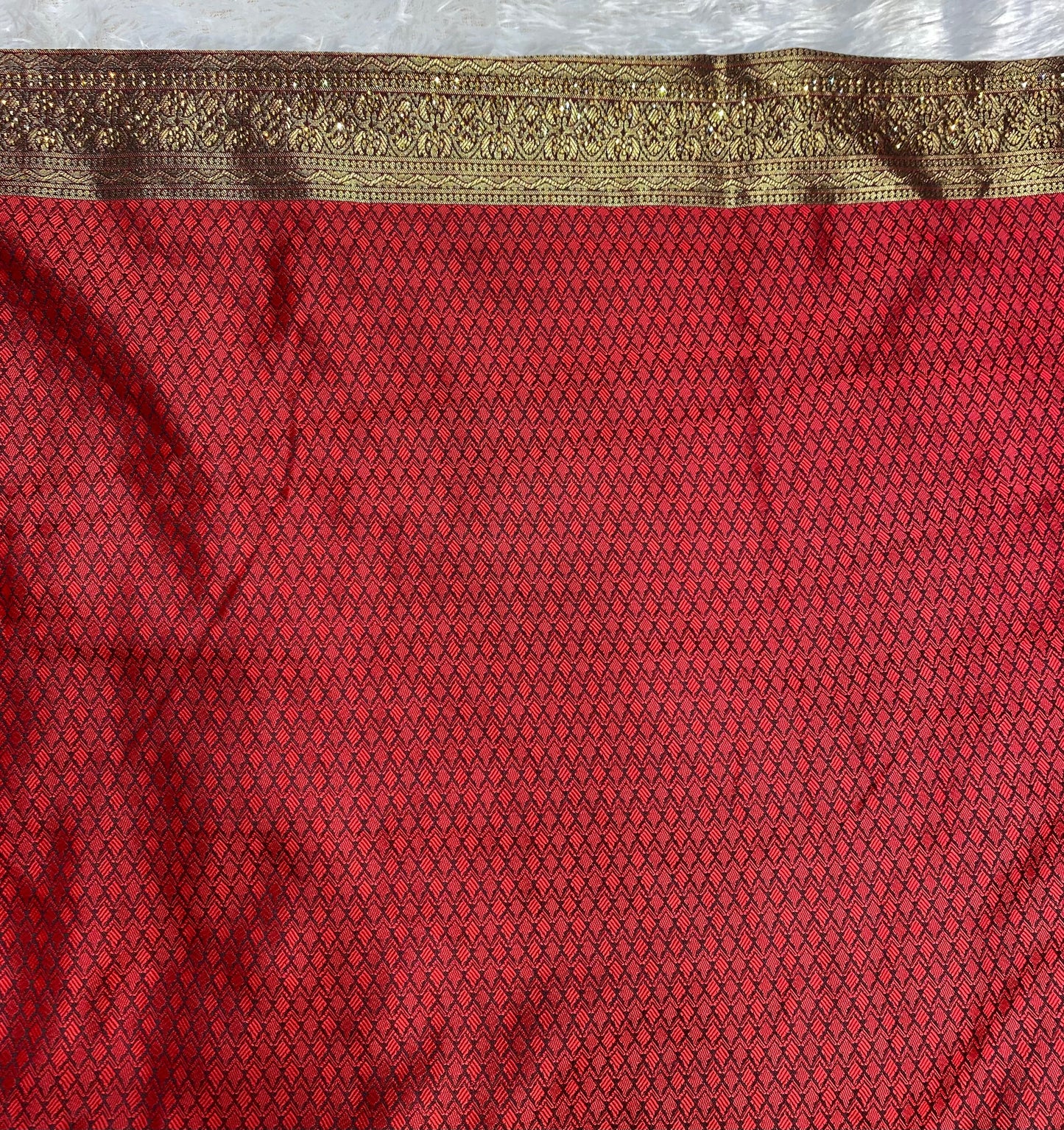 Palia silk saree with border