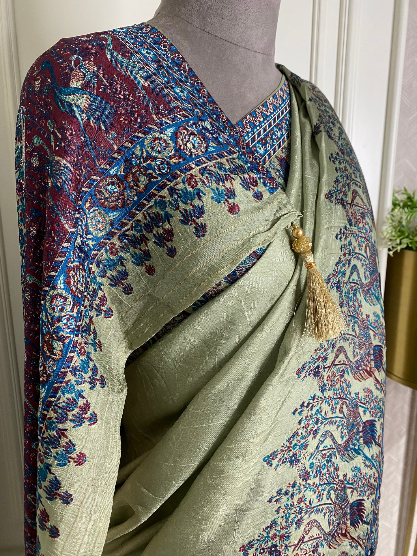 Gajji silk saree