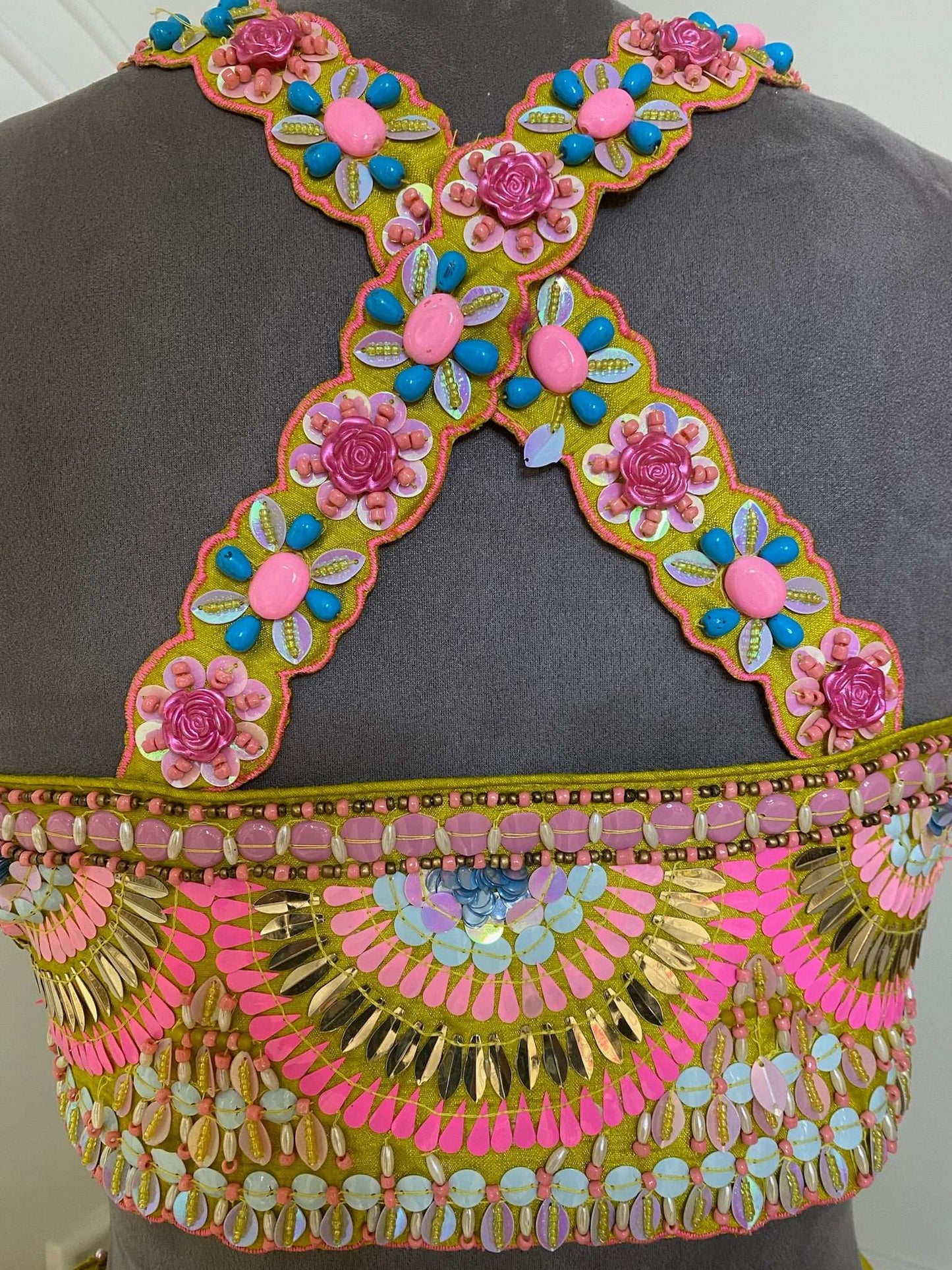 SUNFLOWER SANGRIA PRE-STITCHED SAREE