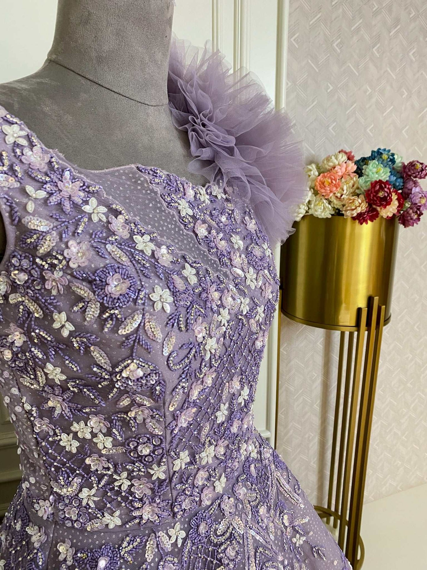 Purple Gown