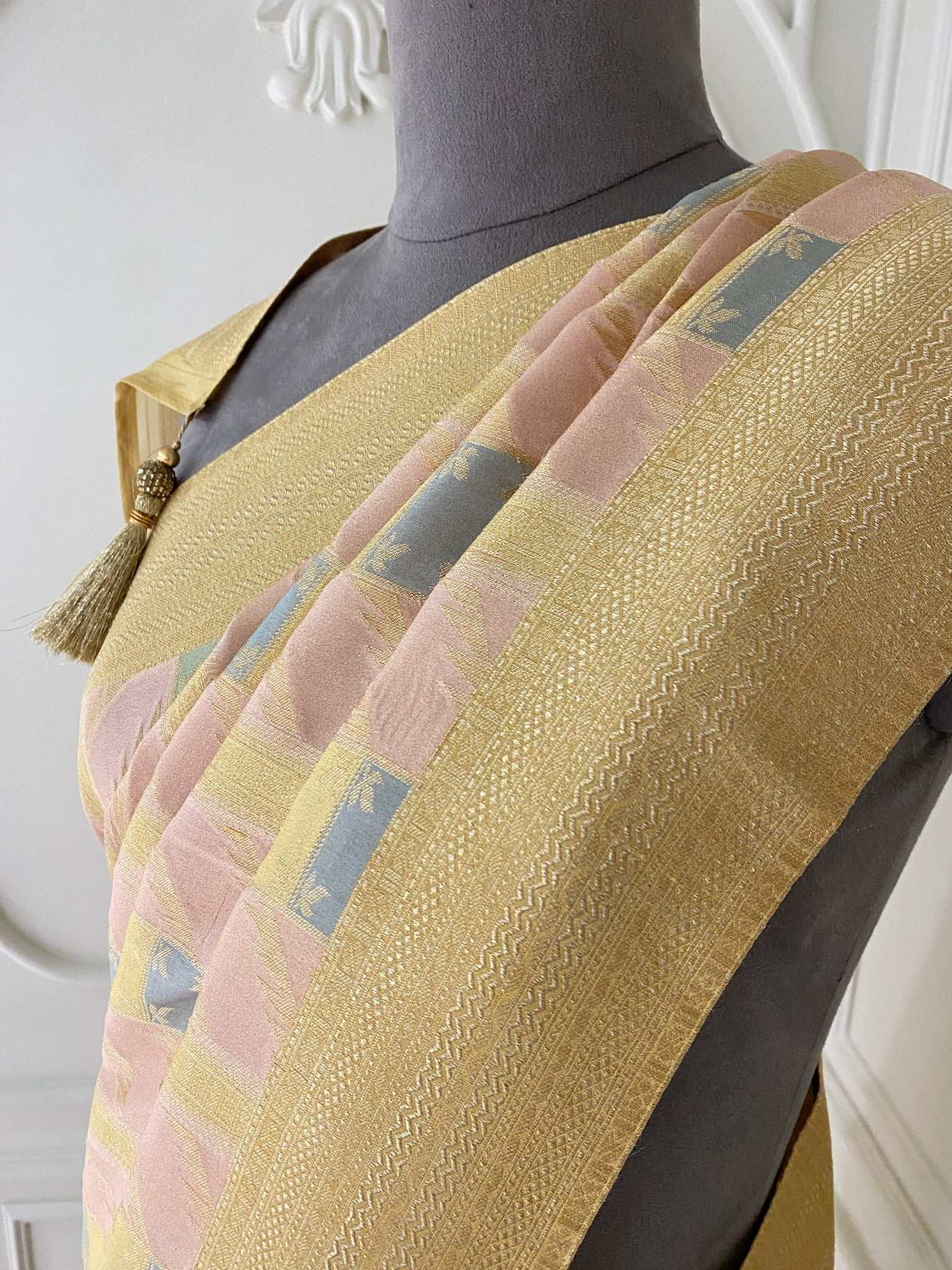 Khaddi silk saree