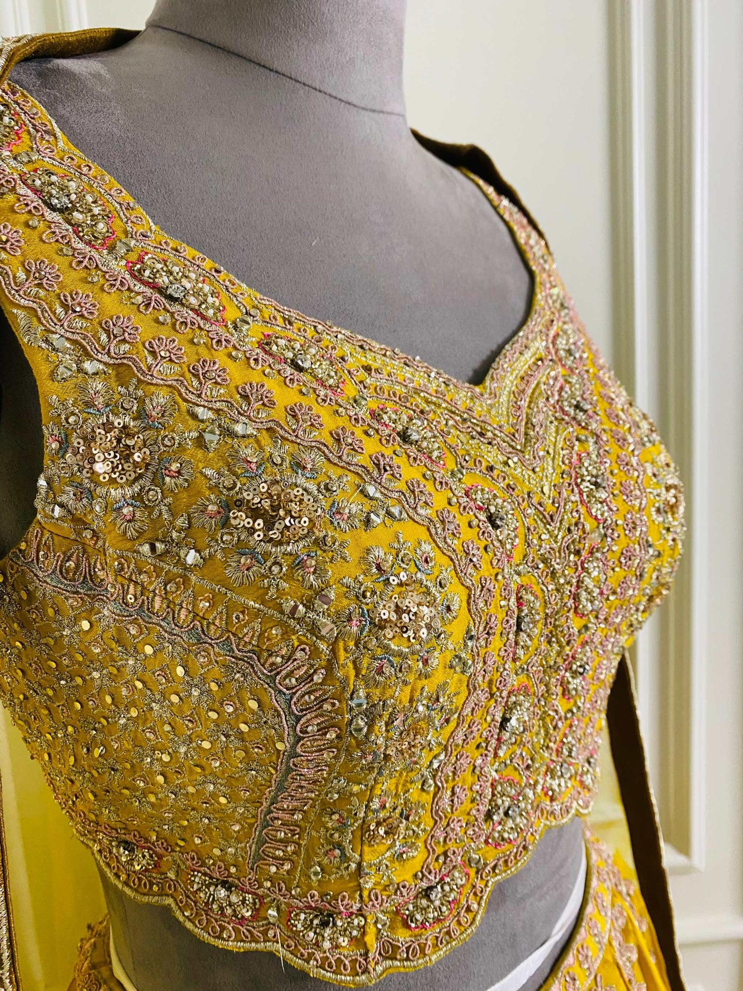 Haldi lehenga