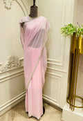 Georgette fabric with sequence work saree