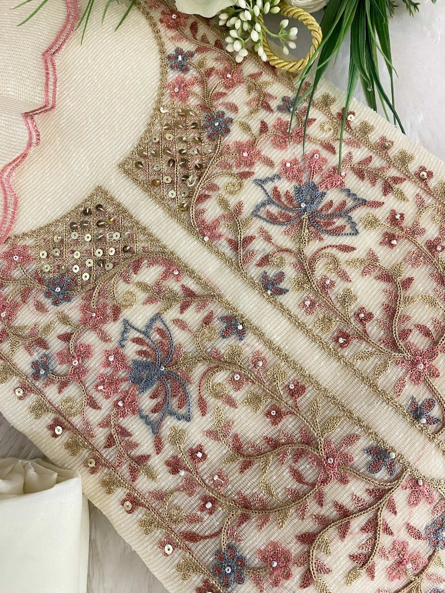Ivory Kota Suit