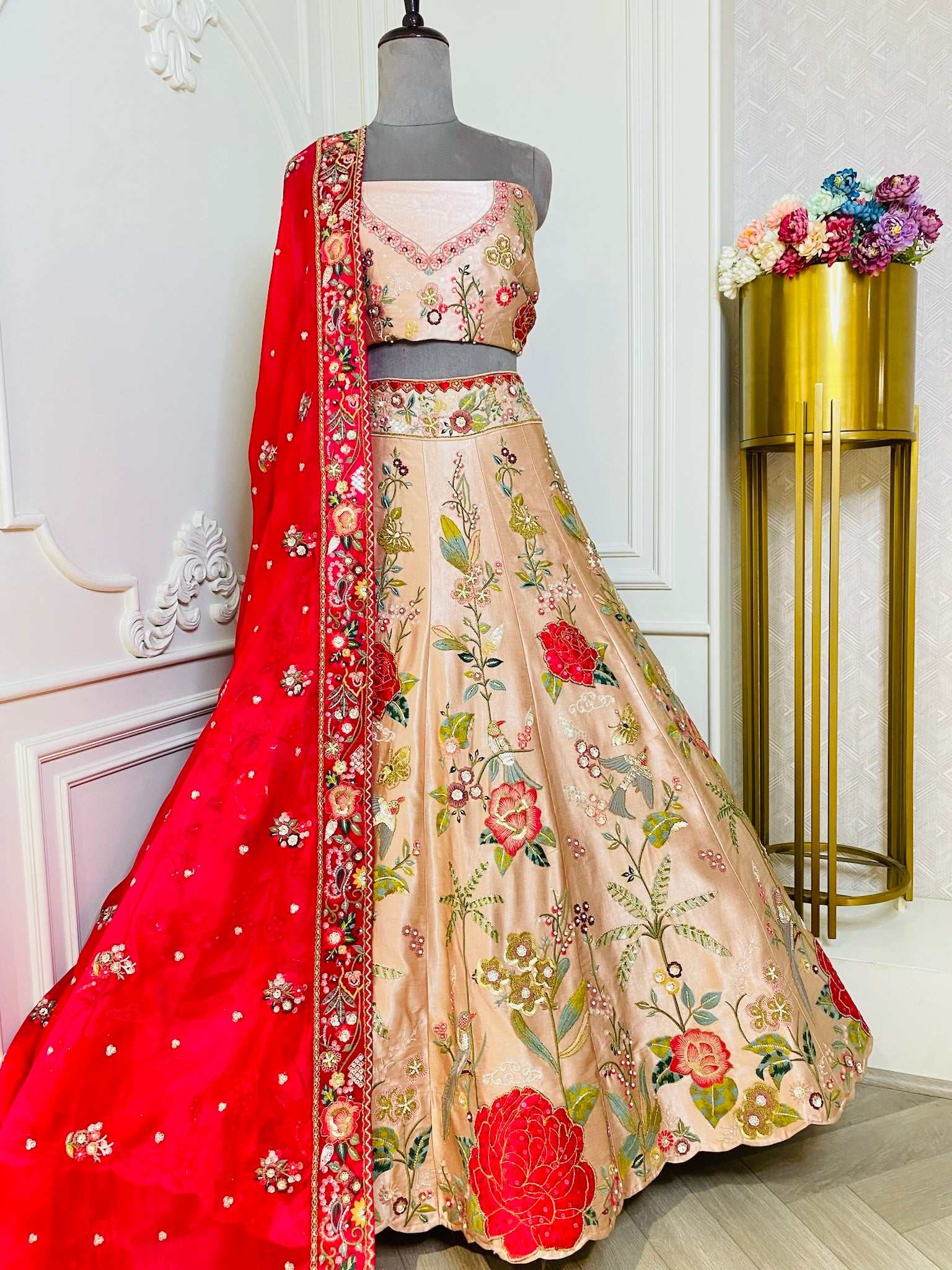 Patch work Lehenga