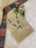 Ivory V Shape Neck