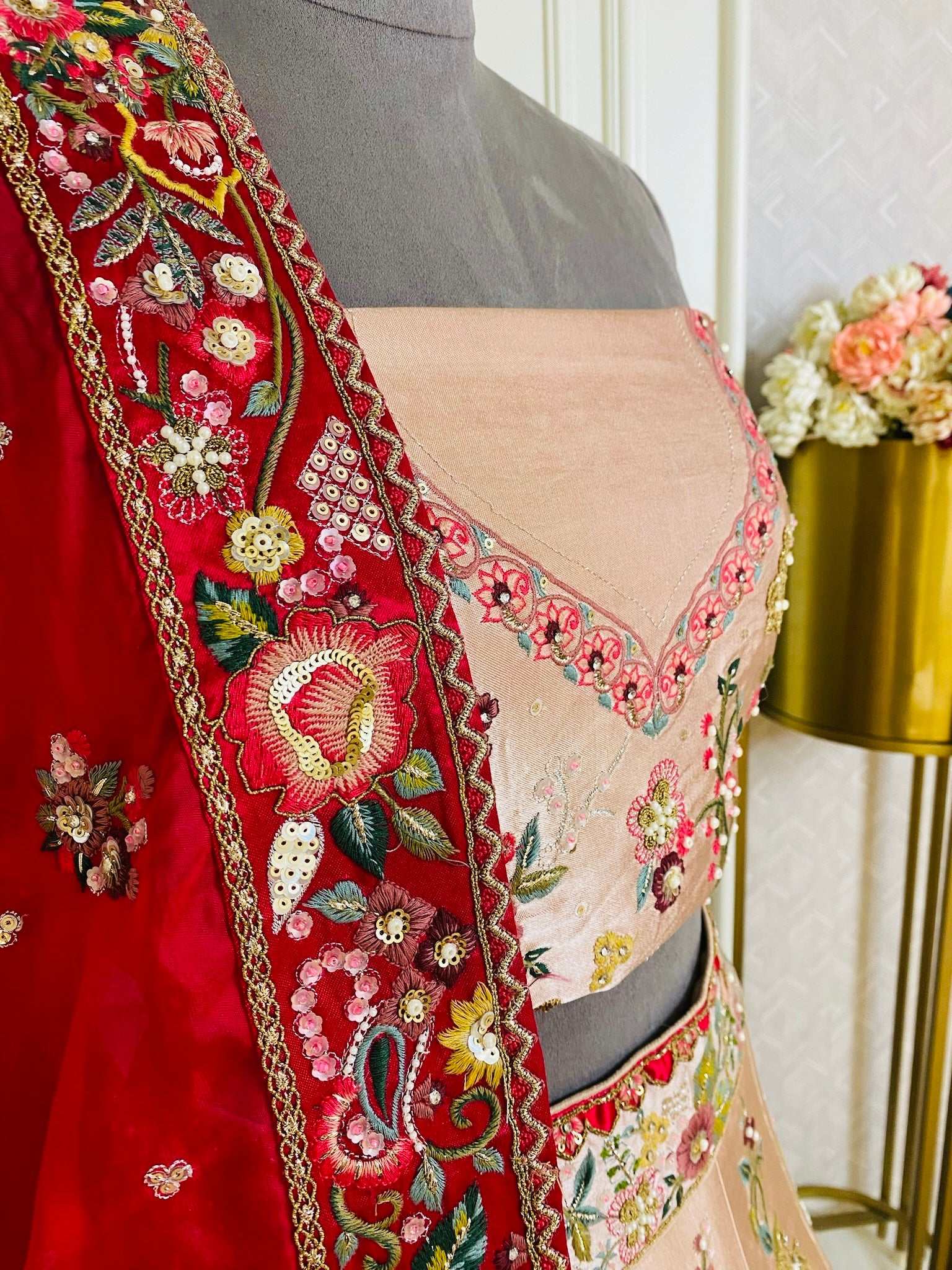 Patch work Lehenga