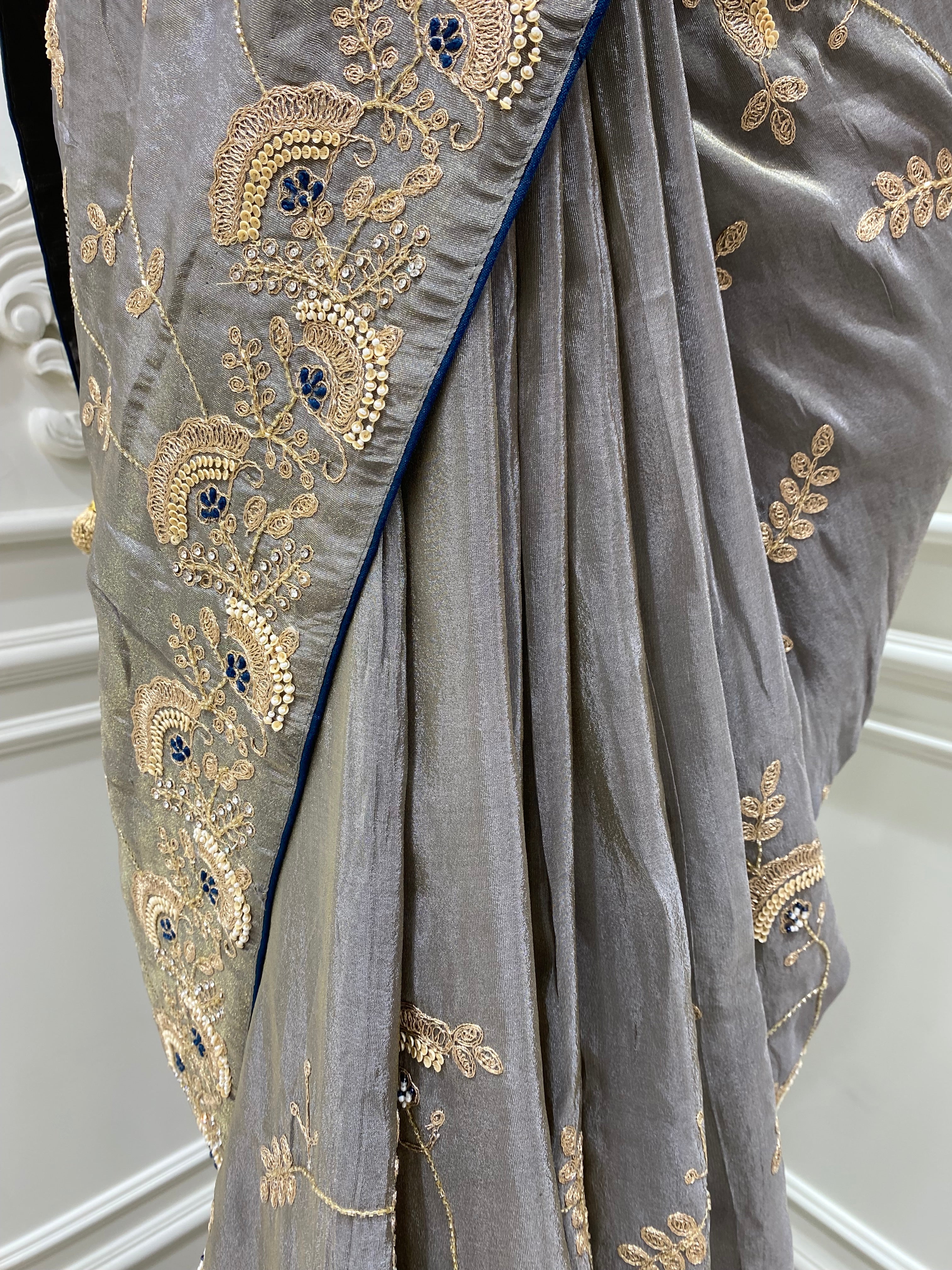 Opara silk saree