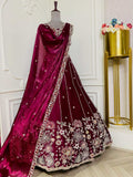 Jimmy fabric Lehenga