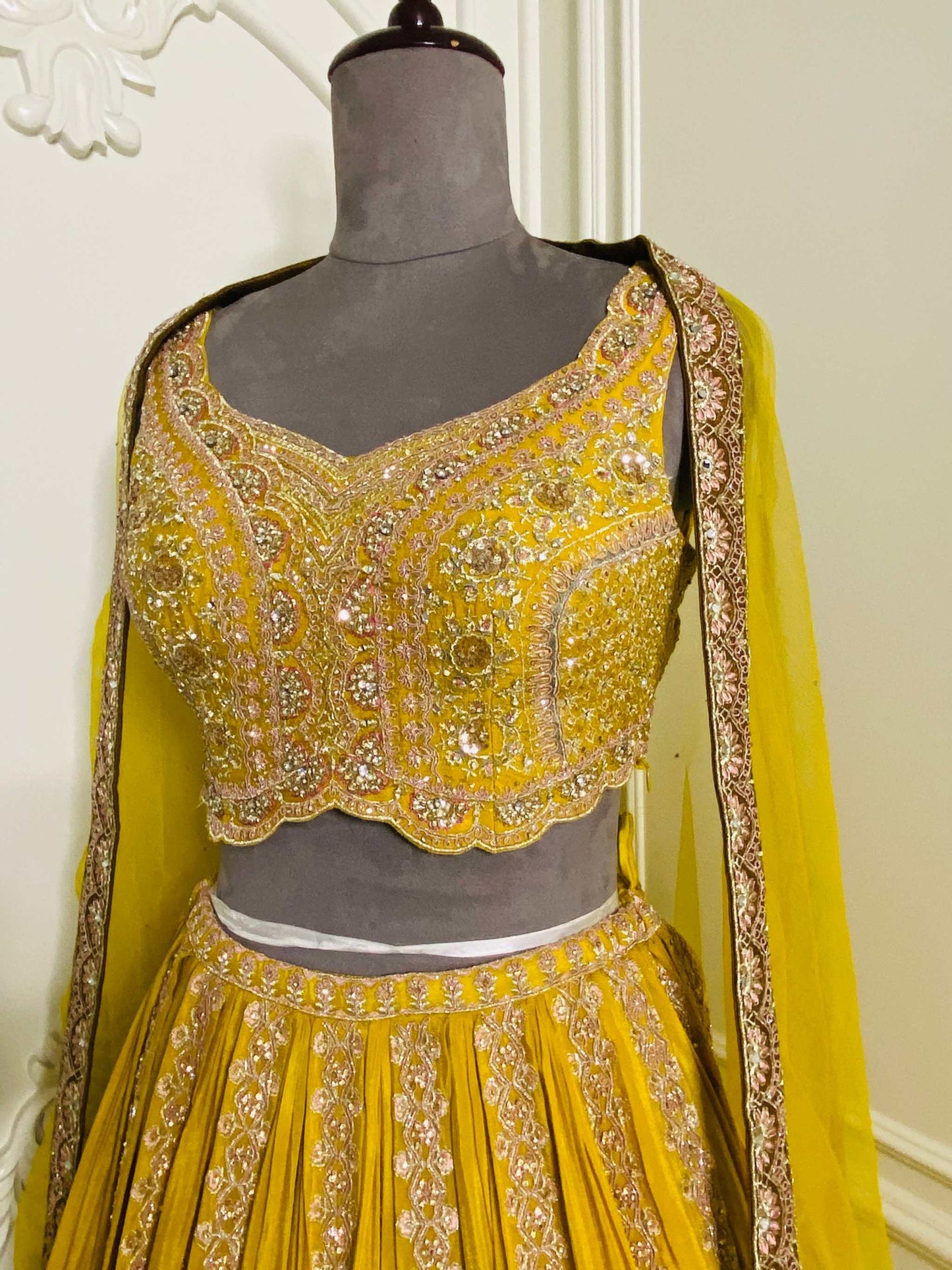 Haldi lehenga