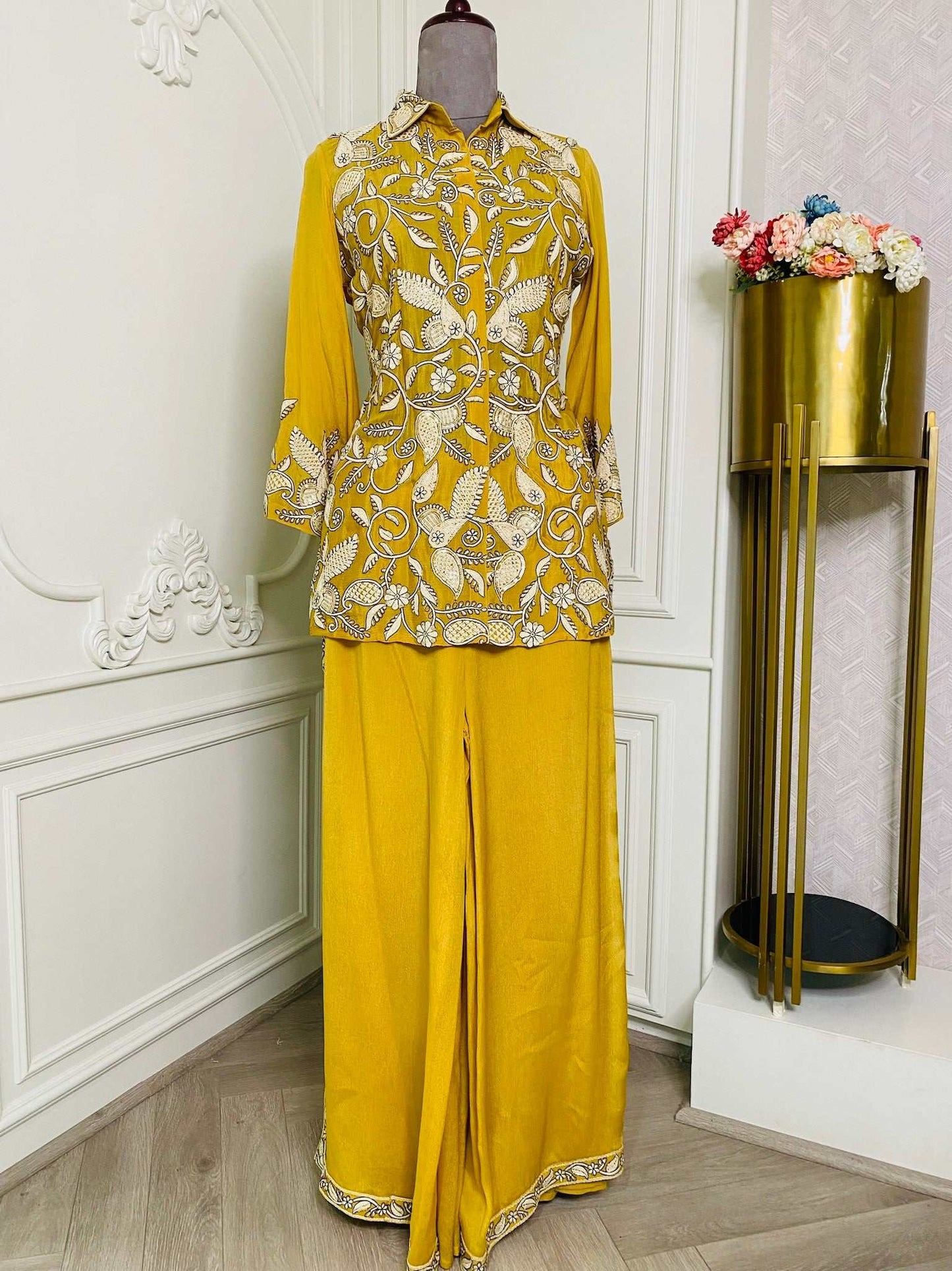Mustard Thread Work Coord Set