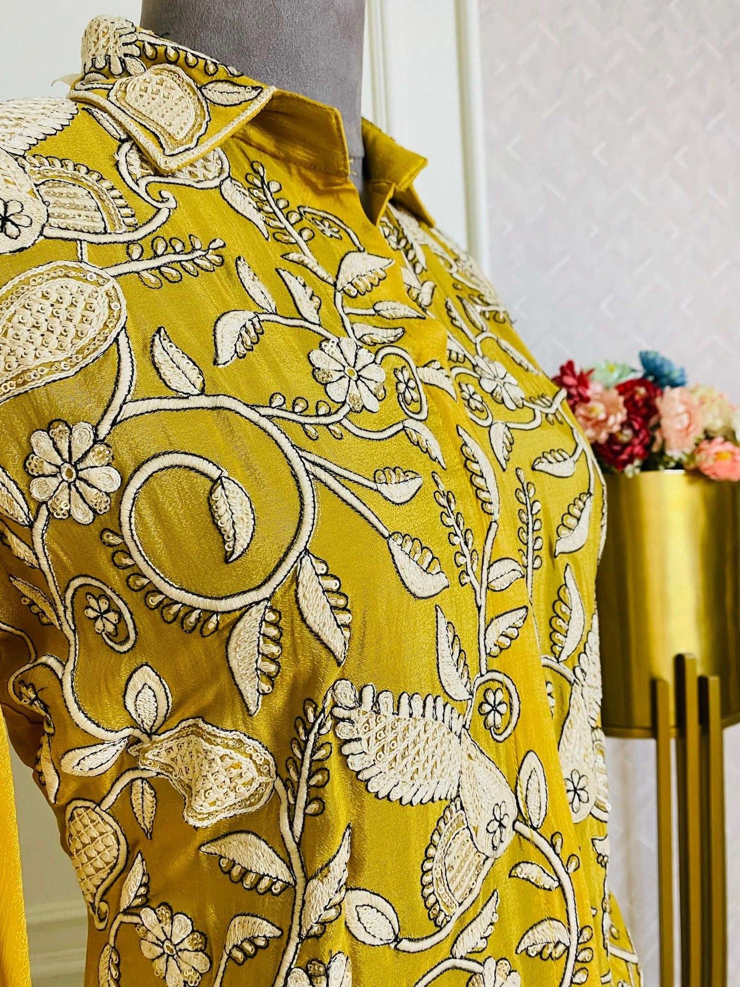 Mustard Thread Work Coord Set