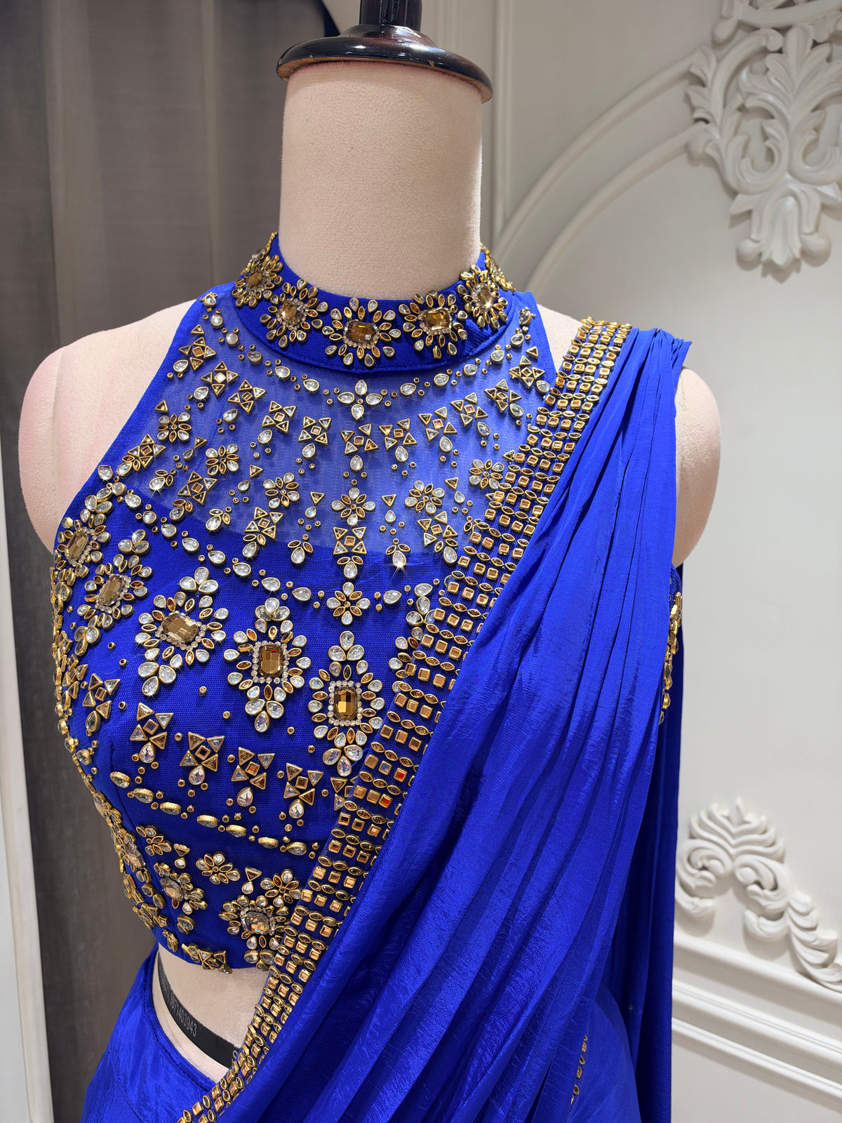 DRIVE SAREE - BLUE