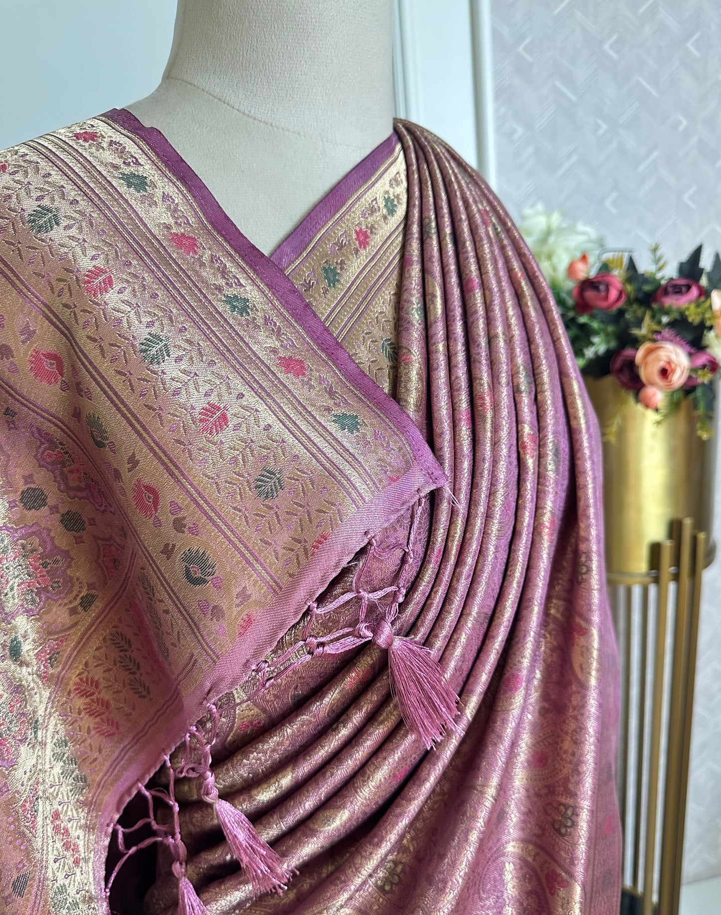Multicolor Saree