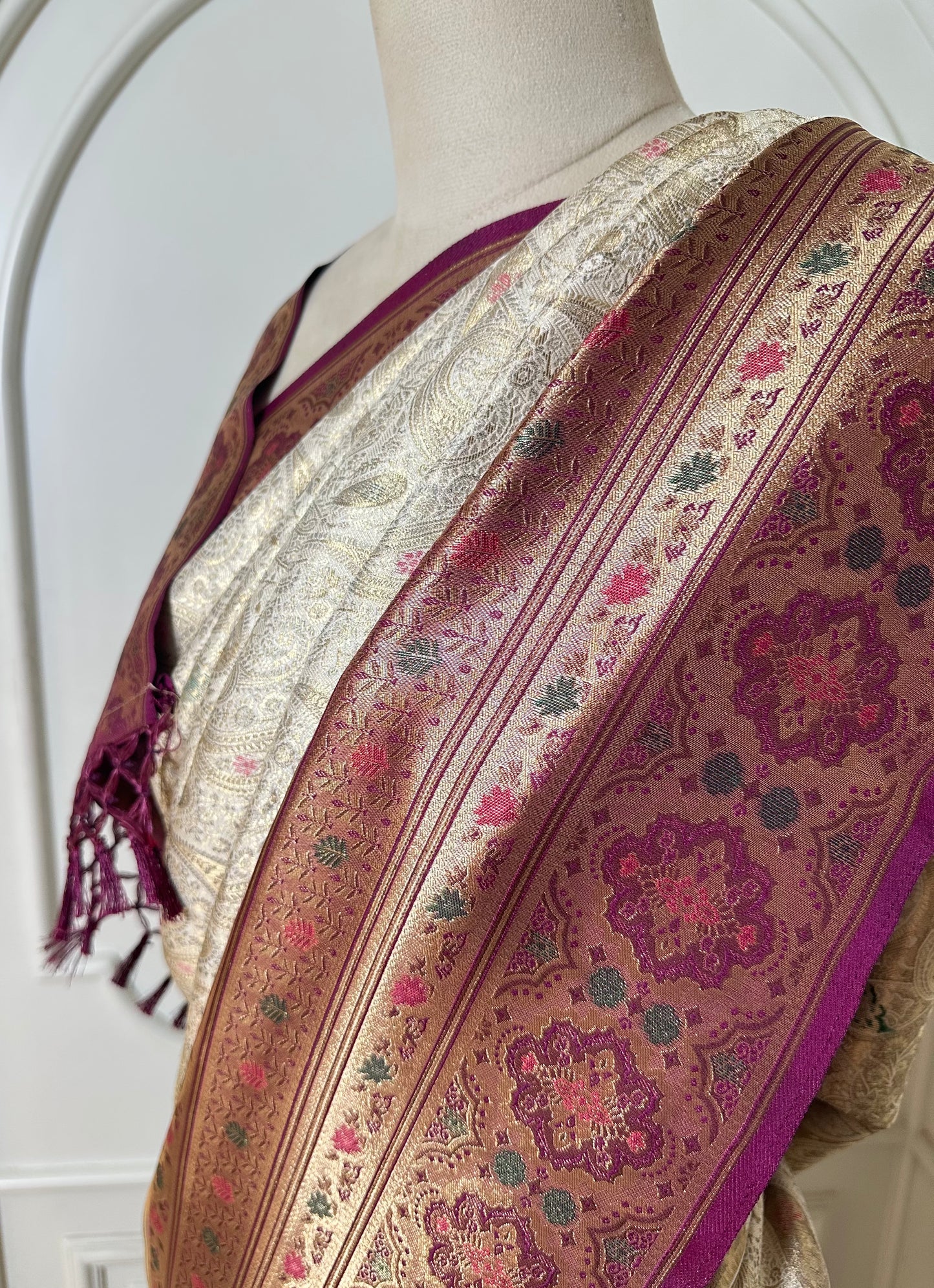 Multicolor Saree