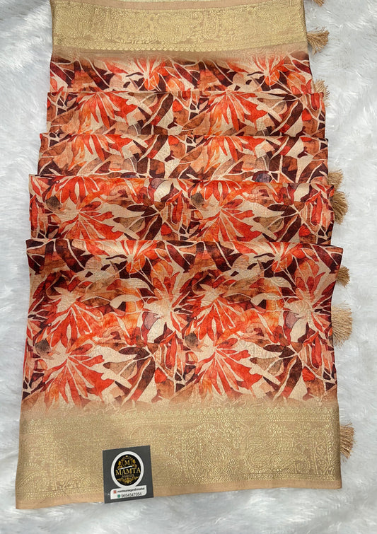 Floral Saree