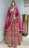 Pink Designer Bridal Lehenga