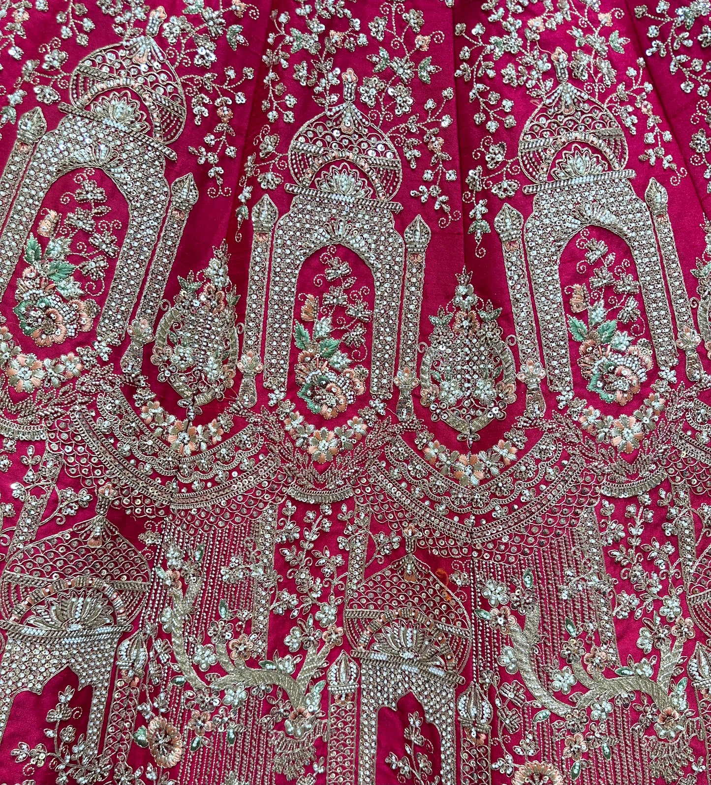 Pink Designer Bridal Lehenga