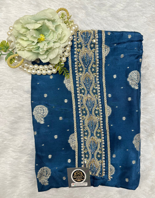 Embroidered Designer Party Suit Set