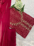 CHUNDRI PRINT SALWAR SUIT