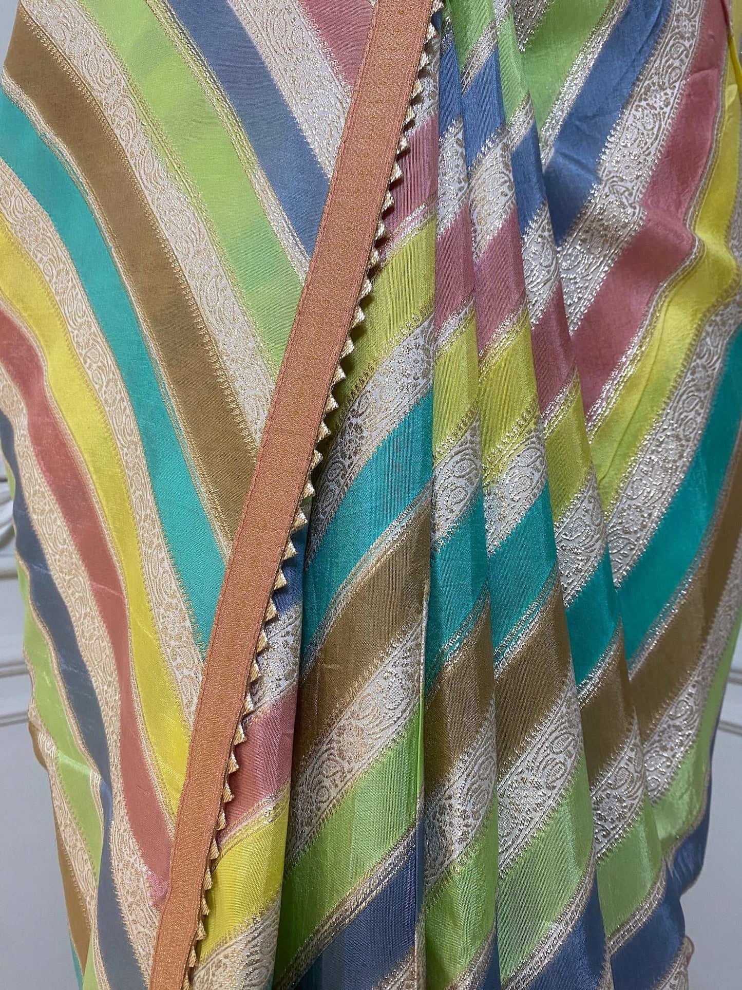 MULTI COLOR SAREE DOLA WEAVING