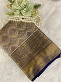 Gold Zariwork Pure Silk Saree