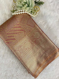 Gold Zariwork Pure Silk Saree