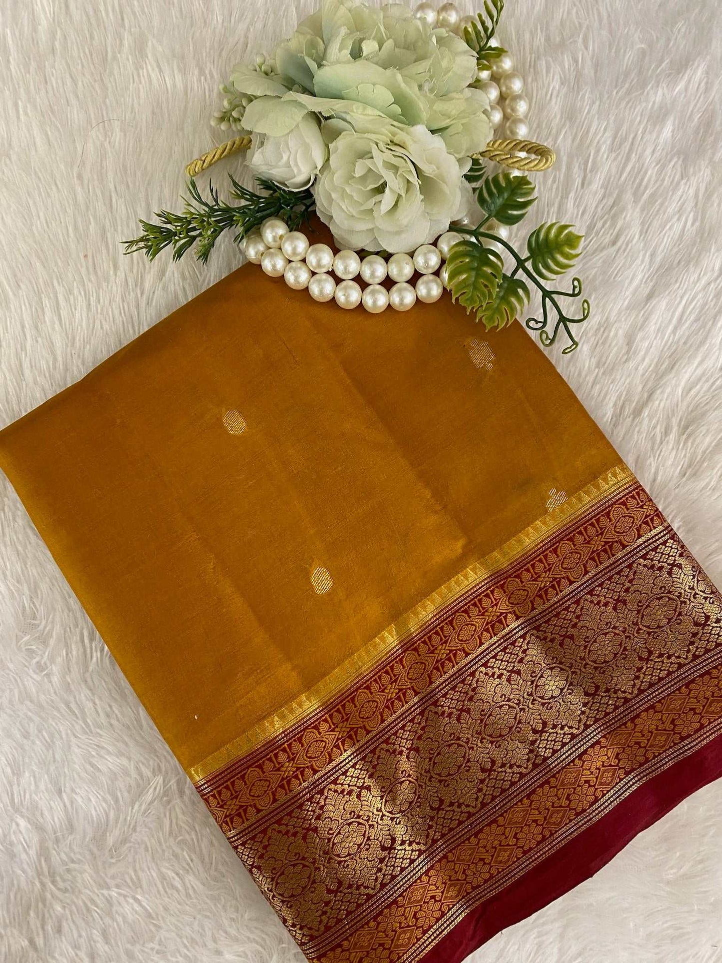 tussar color  Zariwork Pure Silk Saree