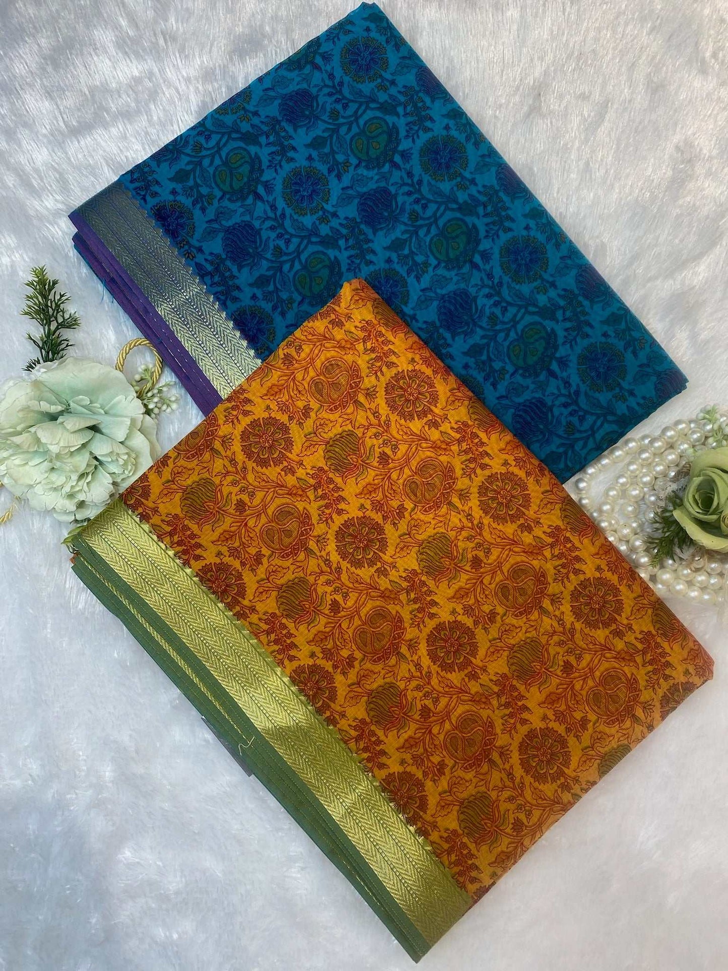 Printed Cotton Saree